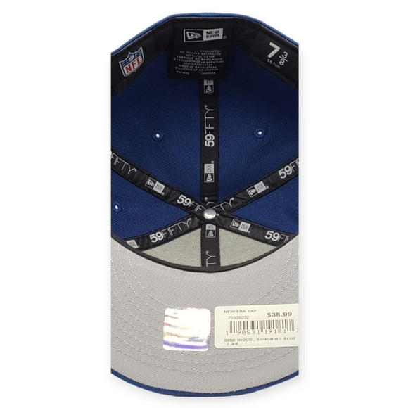 New Mens Fitted Indianapolis Colts Cap Hat size (7⅜) - Picture 5 of 5